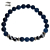 Voordelige Fiell Kralen Armband Natural Stone Blue 21cm kopen bij webwinkel Monzaique.nl