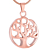 Voordelige Ashanger Levensboom Rose 24mm - Tree of Life RVS kopen bij webwinkel Monzaique.nl