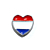 Floating Charm Hart Nederlandse Vlag kopen