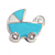 Voordelige Floating Charm Kinderwagen Jongen kopen bij webwinkel Monzaique.nl