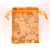 Voordelige Cadeau Verpakking Organza Oranje met Goudkleurige Hartjes kopen bij webwinkel Monzaique.nl