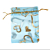 Voordelige Cadeau Verpakking Organza Turquoise met Goudkleurige Hartjes kopen bij webwinkel Monzaique.nl