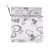 Voordelige Cadeau Verpakking Organza Wit met Zilverkleurige Hartjes kopen bij webwinkel Monzaique.nl
