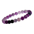 Voordelige Kralen Armband Natural Stone Purple 17-19cm kopen bij webwinkel Monzaique.nl