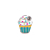 Voordelige Mesh Bedel Cupcake kopen bij webwinkel Monzaique.nl