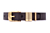 Voordelige Armband Mesh Zwart met Goudkleurig sluiting (RVS) kopen bij webwinkel Monzaique.nl