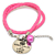 Voordelige Pinkiezz Armband Roze - Keep Calm And Love Life kopen bij webwinkel Monzaique.nl