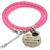 Voordelige Pinkiezz Armband Roze - Keep Your Head Up Keep Your Heart Strong kopen bij webwinkel Monzaique.nl