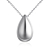 Voordelige Zilveren (925) Ashanger Teardrop - Sterling Zilver kopen bij webwinkel Monzaique.nl